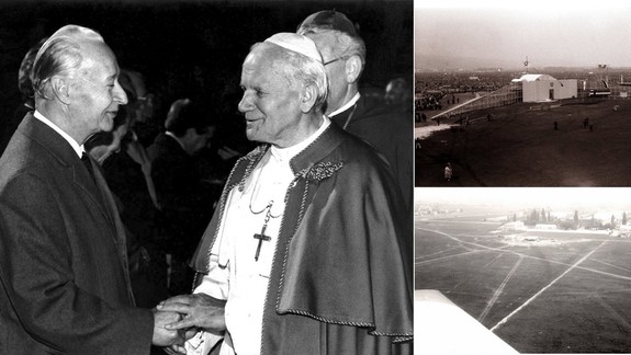 FOTO a VIDEO: Návšteva spustnutého letiska vo Vajnoroch, kde bol v roku 1990 pápež Ján Pavol II.