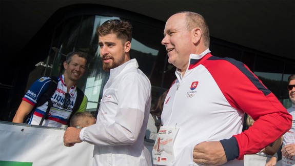 Bratislavou bežali monacké knieža Albert či Peter Sagan