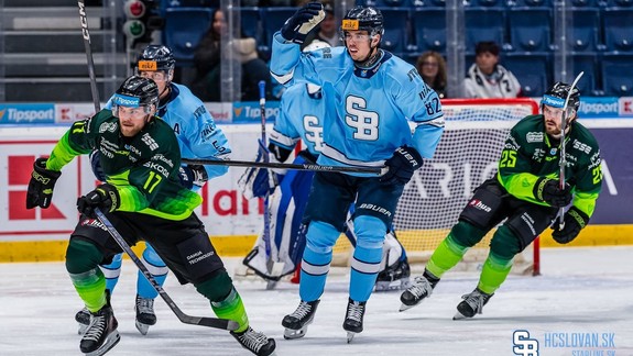 Hokej: Slovan otočil duel v Žiline, podľa Tappera mužstvo ukázalo charakter