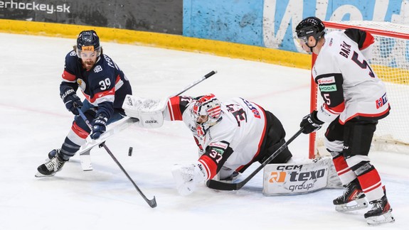 Hokej: Slovan zdolal Banskú Bystricu po predĺžení