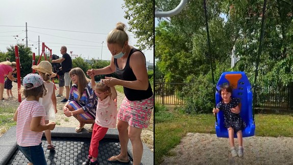 VIDEO: V Bratislave otvorili inkluzívne ihrisko - herné prvky vyhovujú aj deťom so špeciálnymi potrebami