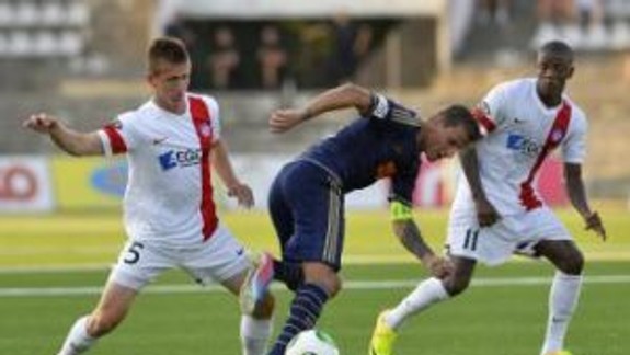 Slovan v Trenčíne dvakrát viedol, nakoniec prehral 2:4