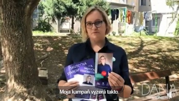 VIDEO: V Starom Meste sa objavili falošné letáky na podporu Dany Kleinert – ona sa od nich dištancuje!