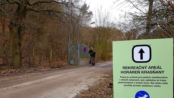 FOTO: K horárni Krasňany vedie nová a bezpečnejšia cesta