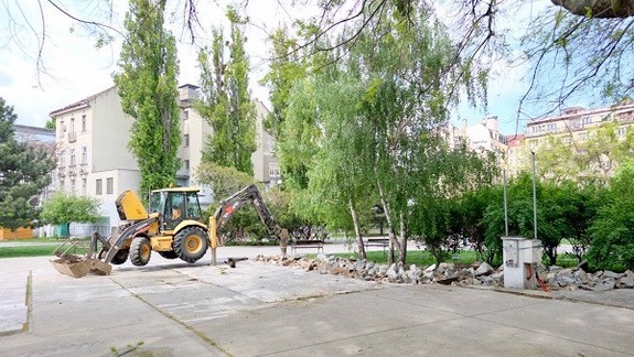 Práce na budovaní Landererovho parku majú pokračovať na jeseň