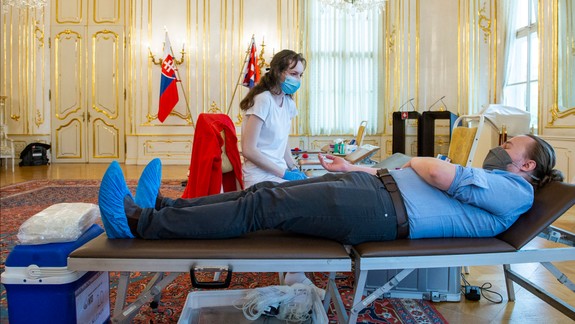 Prezidentský palác otvorí 9. júna svoje brány pre darcov krvi