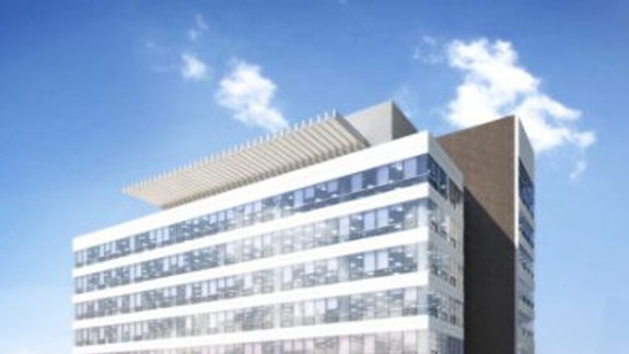 Na rohu Bajkalskej a Prievozskej stavajú 17-poschodový Forum Business Center