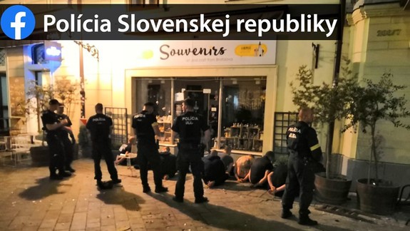Polícia obvinila sedem osôb z výtržností v centre Bratislavy -  4 Holanďanov a 3 Poliakov