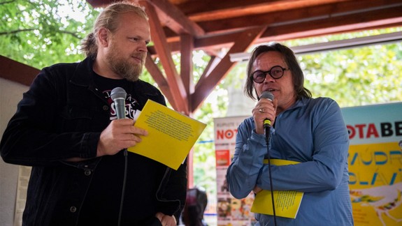 Pokrstili knihu ukrajinských rozprávok, pomôže predajcom Nota Bene