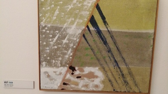 V Galérii Českého centra v Bratislave prebieha výstava diel Ivana Ouhela Rytmy