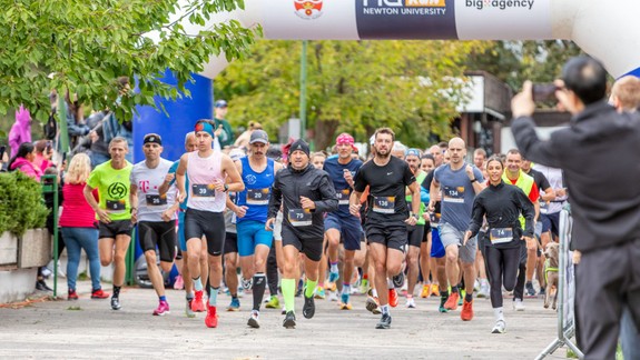 Pre dobrú vec: V Ružinove sa bežal prvý ročník behu Newton Run