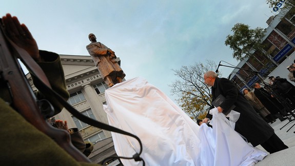 Staré Mesto odhalilo sochu T. G. Masaryka
