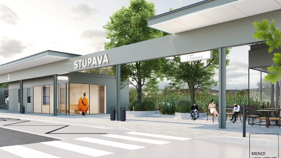 V Stupave vyrastie moderný prestupný terminál. Projekt za viac ako päť miliónov zmení autobusovú stanicu