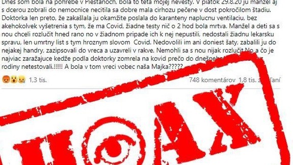 Polícia zamedzila šíreniu troch hoaxov v súvislosti s COVID-19