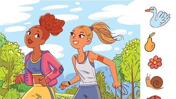 Nájdi predmety na obrázku (časť 7)