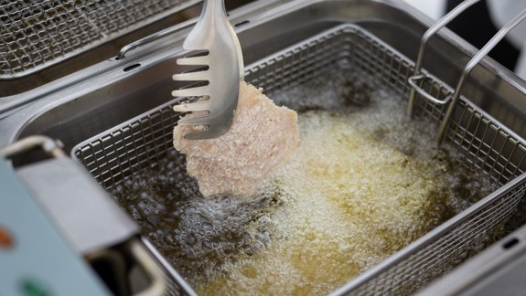 Kde končí vypražený olej