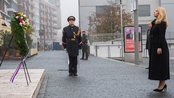 Prezidentka pri pamätníku: Vznik prvej ČSR bol predpokladom samostatnosti SR i ČR