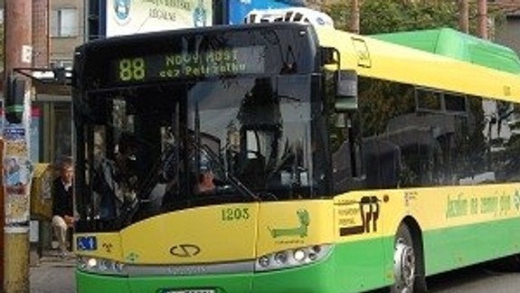 Poďakovanie šoférovi autobusu č. 88