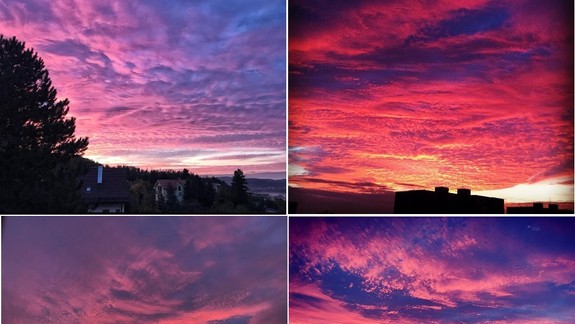 FOTO: Aj vy ste si dnes odfotili krásny východ slnka nad Bratislavou?