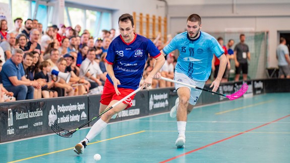 Florbal: Tsunami Záhorská Bystrica uspelo v prvom finálovom zápase 4:3
