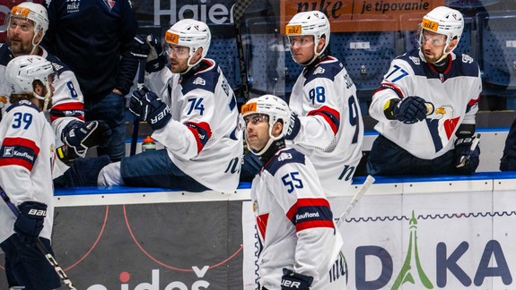 Hokejová extraliga: Slovan zdolal Nové Zámky 2:1, tréner Oremus nebol spokojný