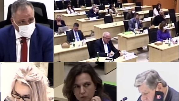 VIDEO: Župný poslanec Vlačiky poukázal na to, že protipandemické opatrenia v sídle BSK sú nedostatočné...