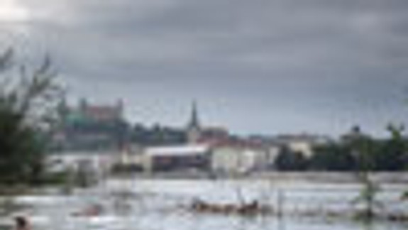 V Devíne už platí 2. stupeň povodňovej aktivity