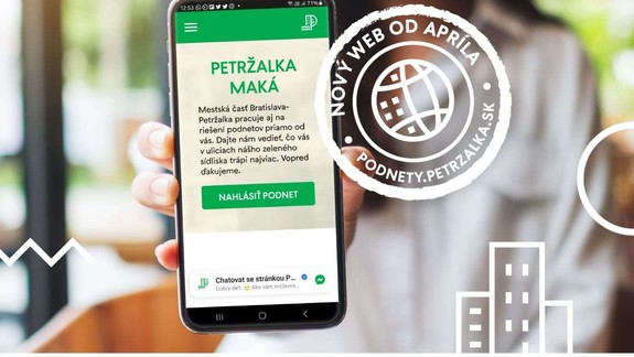Petržalka predstavila nový podnetový portál. Nápady od obyvateľov chce riešiť ešte rýchlejšie