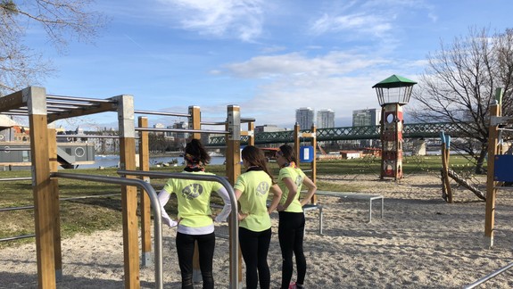 FOTO: Na Tyršovom nábreží otvorili nové ihrisko