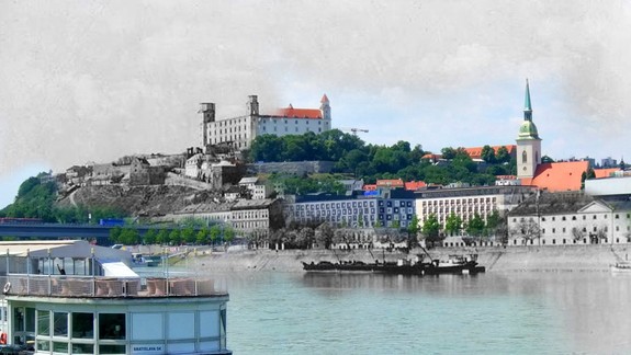 VIDEO: Bratislava a jej premeny v nádherných historických a súčasných záberoch