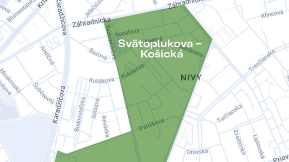 PAAS by sa mal koncom mája rozšíriť o zónu Ružinov-Nivy, stále sa dá pripomienkovať