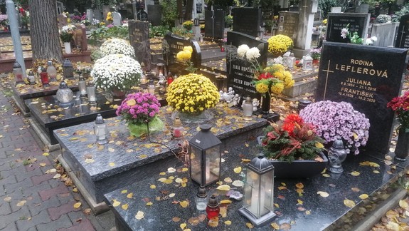 Skúste to tento rok ekologickejšie. Na hroby doneste živé kvety, sviečka stačí jedna