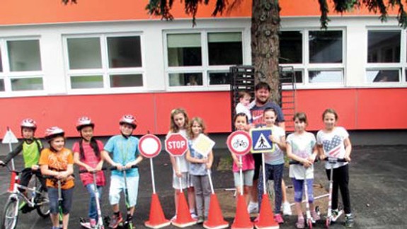 Deti majú pri škole kolobežkáreň