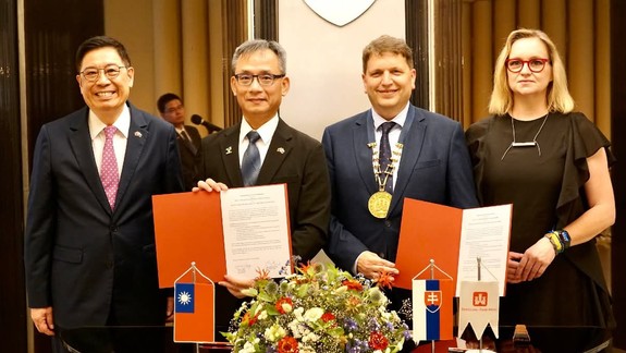 Staré Mesto a taiwanský Tchaj-pej podpísali memorandum o porozumení