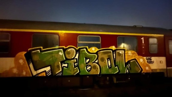 Policajti zadržali sprejerku priamo pri čine, mladá Španielka poškodila vlak