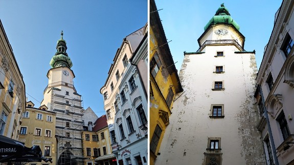 FOTO a VIDEO: Začala sa obnova Michalskej veže - trvať by mala 18 mesiacov