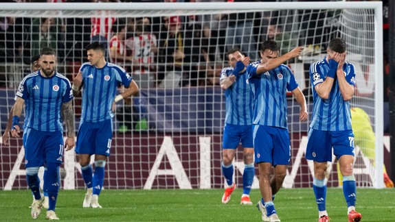 Liga majstrov:  Slovan neuspel ani v treťom kole, v Girone prehral 0:2