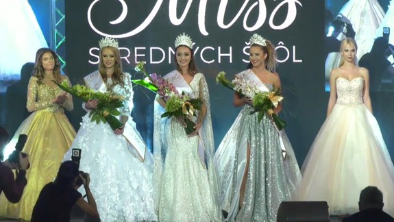 VIDEO: Víťazkou súťaže Miss stredných škôl 2018 sa stala Bratislavčanka Kristína Vargová