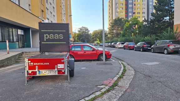 Parkovanie: Magistrát plánuje rozšíriť PAAS aj o ďalšiu lokalitu v Petržalke