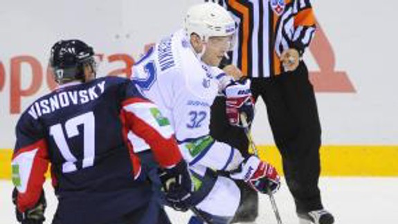 KHL: HC Slovan doma prehral s moskovským Dinamom 2:3