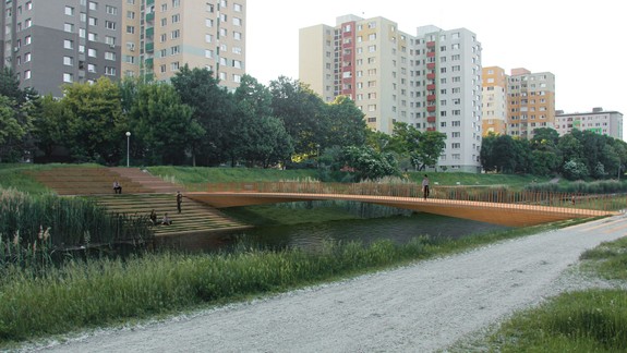 VIZUALIZÁCIE: Ako budú vyzerať lávky ponad Chorvátske rameno? Pozrite si víťazné návrhy