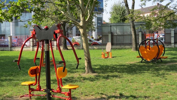 Na Kuchajde je fitness centrum pre seniorov