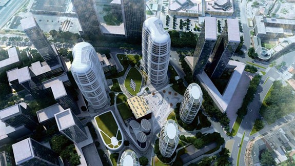 Na Čulenovej ulici majú vyrásť  tri 31-podlažné veže s 800 bytmi