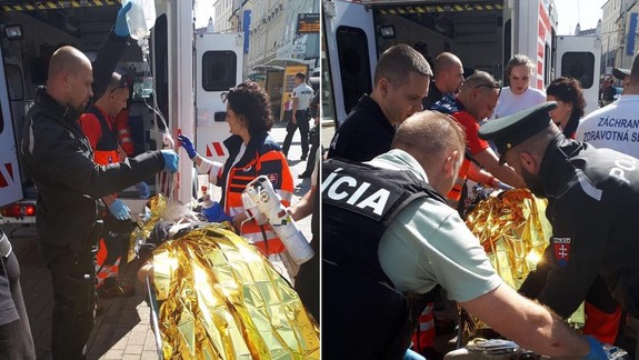 Agresívny muž z Obchodnej bol už obvinený - aký trest mu za útok nožom hrozí?