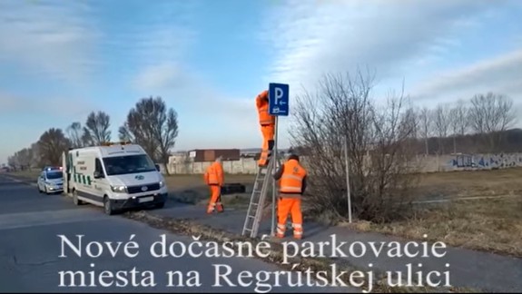 Pri cudzineckej polícii na Regrútskej ulici je viac parkovacích miest