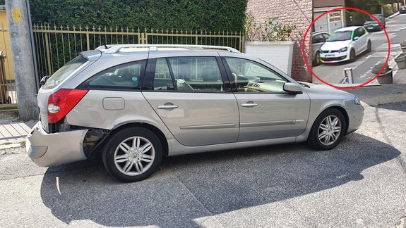 VIDEO: Hľadá sa človek z bieleho Volkswagenu, ktorý nie celkom dobre zvládol tento manéver...