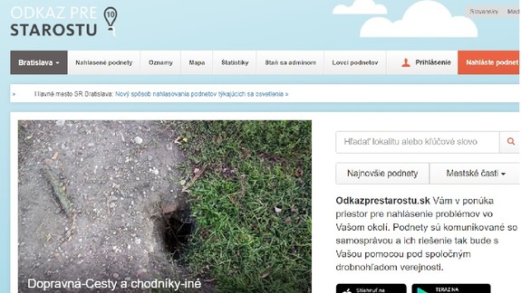 Aplikáciu Odkaz pre starostu vylepšili - overovanie podnetov má byť jednoduchšie