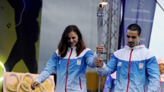 V Bratislave odštartovala štafeta s olympijským ohňom