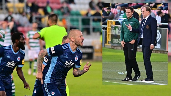 VIDEO: ŠK Slovan Bratislava prešiel v Lige majstrov cez prvú prekážku, ale tréner Weiss spokojný nebol...