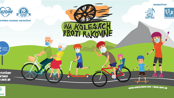Zapojíte sa? Na akýchkoľvek kolesách proti rakovine